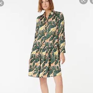 J. Crew • Shirtdress in Giraffes